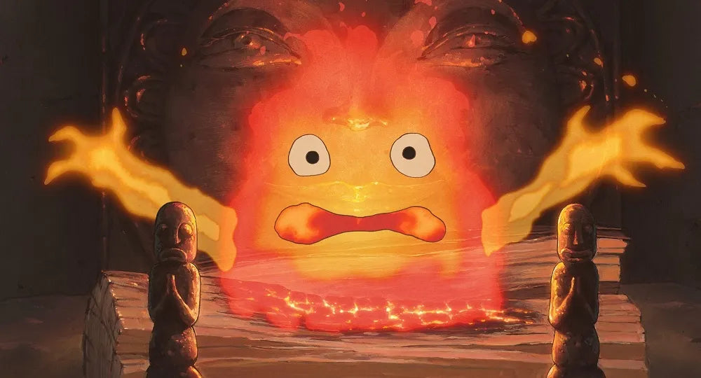 Howl's Moving Castle Calcifer Toy Car| Dream Tomica Studio Ghibli Collection