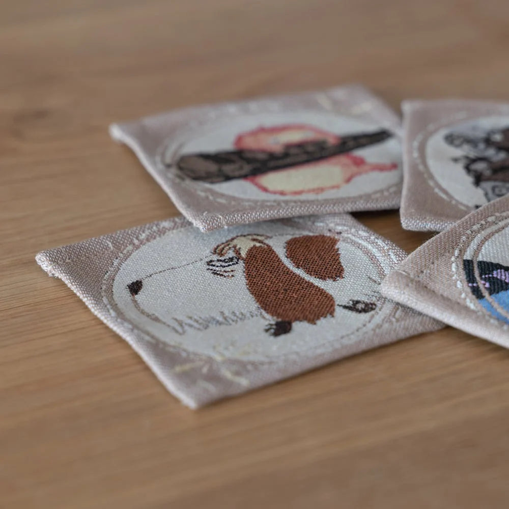 Howl’s Moving Castle Woven Gobelin Coaster | Studio Ghibli