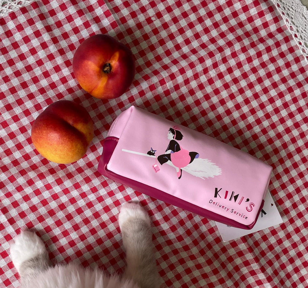 Kiki's Delivery Service Double-sided Pencil Case| Makeup Pouch - Studio Ghibli