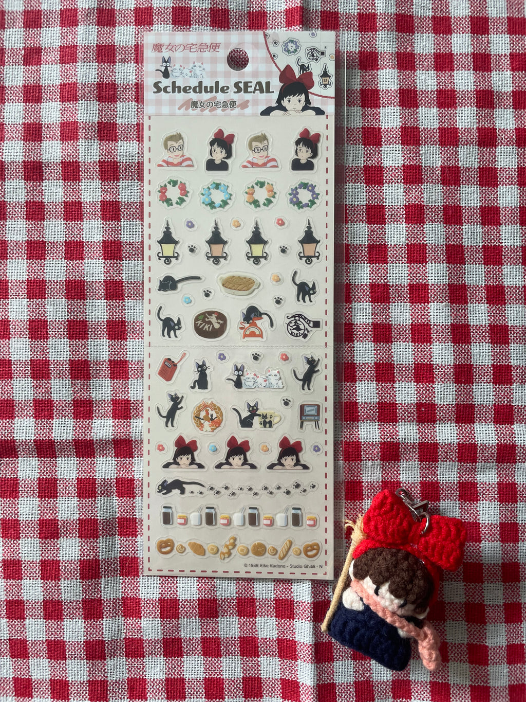 Kiki's Delivery Service Mini Schedule Stickers | Studio Ghibli