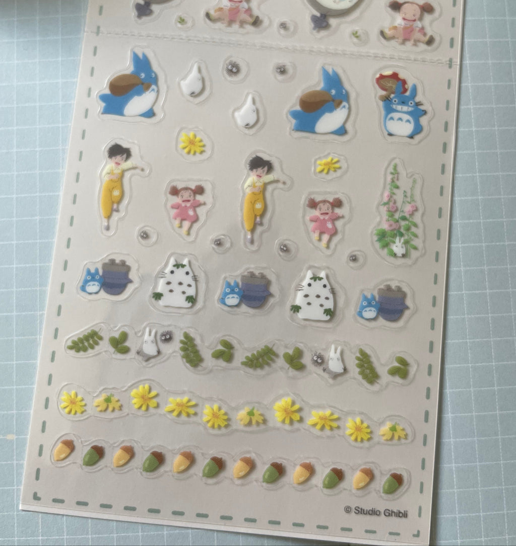 My Neighbor Totoro Mini Schedule Stickers | Studio Ghibli