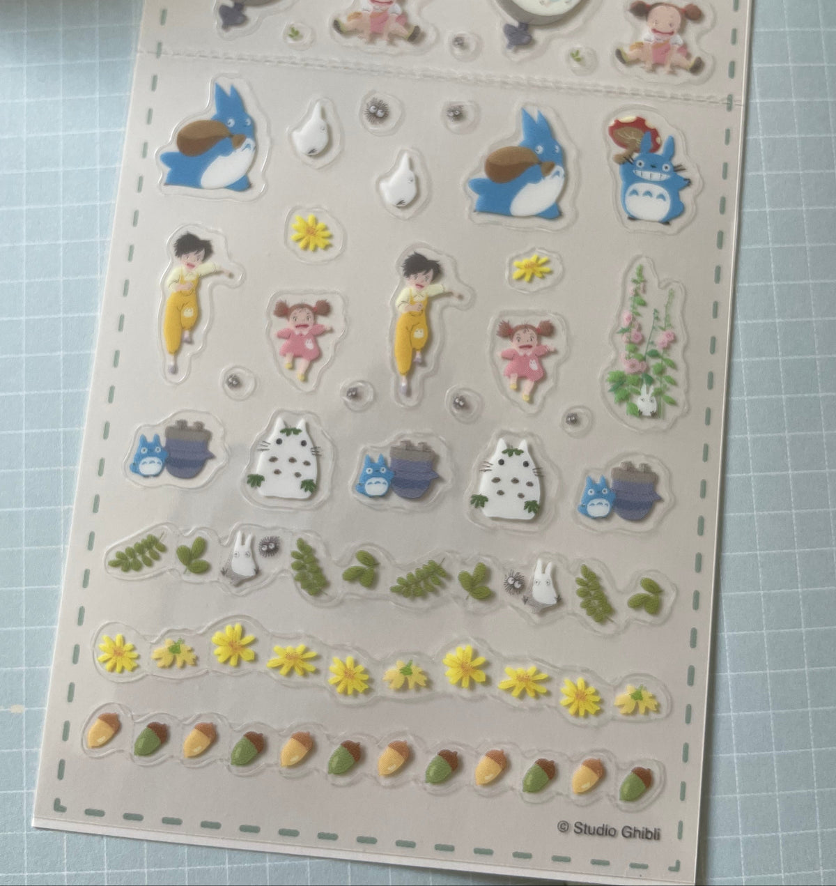 My Neighbor Totoro Mini Schedule Stickers | Studio Ghibli