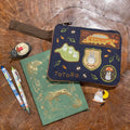 My Neighbor Totoro Icon Patchwork Canvas Pouch | Clutch - Studio Ghibli