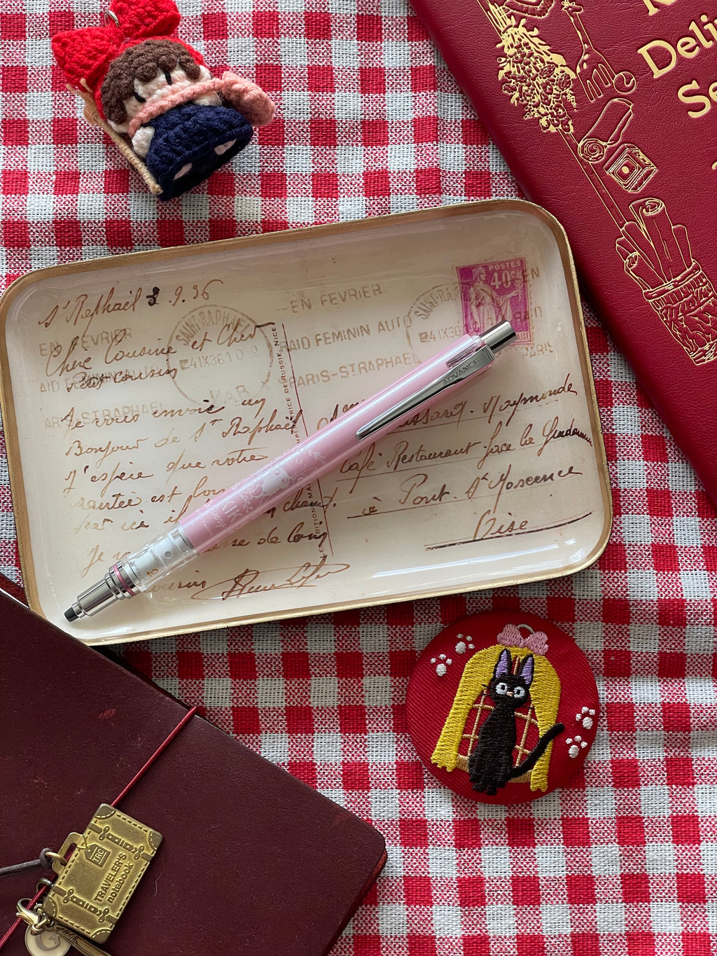 Kiki's Delivery Service × Uni Kuru Toga Advance 0.3mm Mechanical Pencil - Jiji & Lily