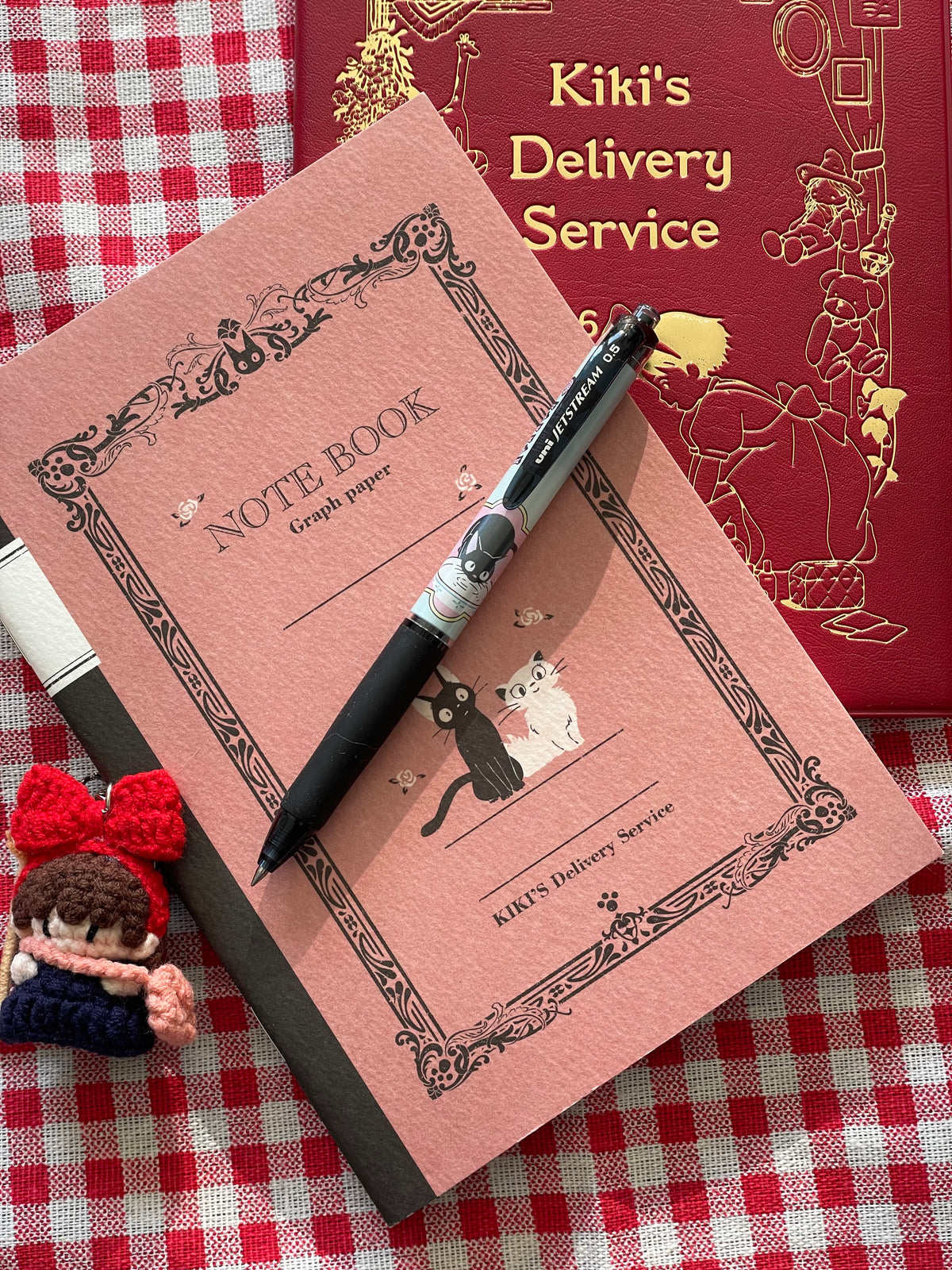 Kiki's Delivery Service × Uni-ball Jetstream 0.5 Ballpoint Pen - Drinking Jiji