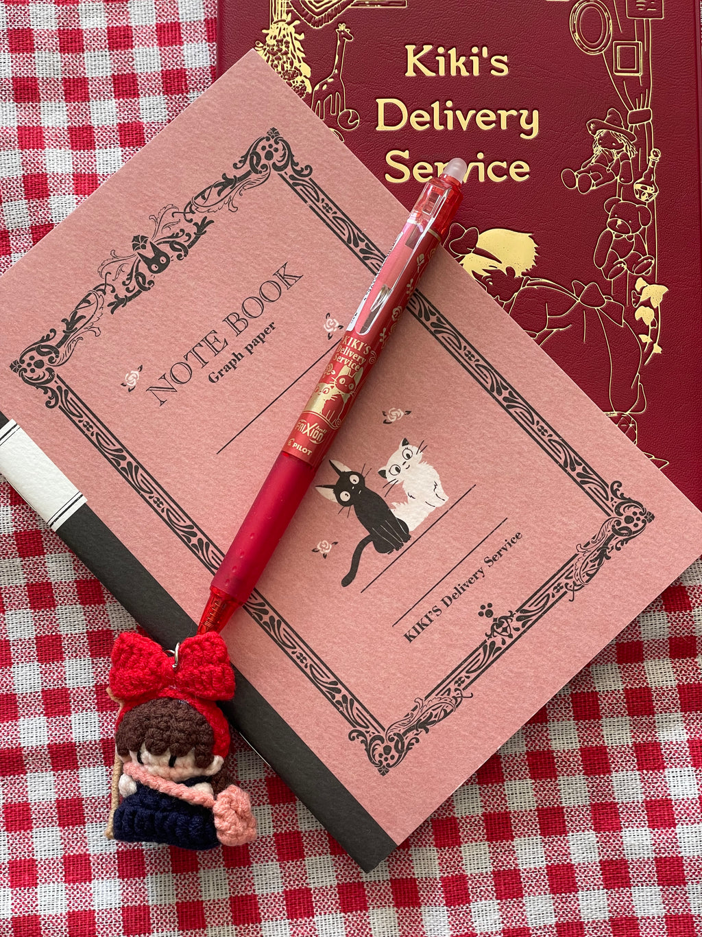 Kiki’s Delivery Service Pilot FriXion Ballpoint Pen – Red Ink | Studio Ghibli
