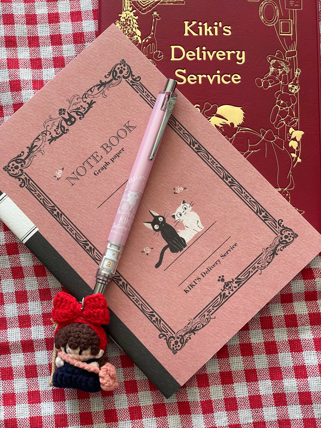 Kiki's Delivery Service × Uni Kuru Toga Advance 0.3mm Mechanical Pencil - Jiji & Lily
