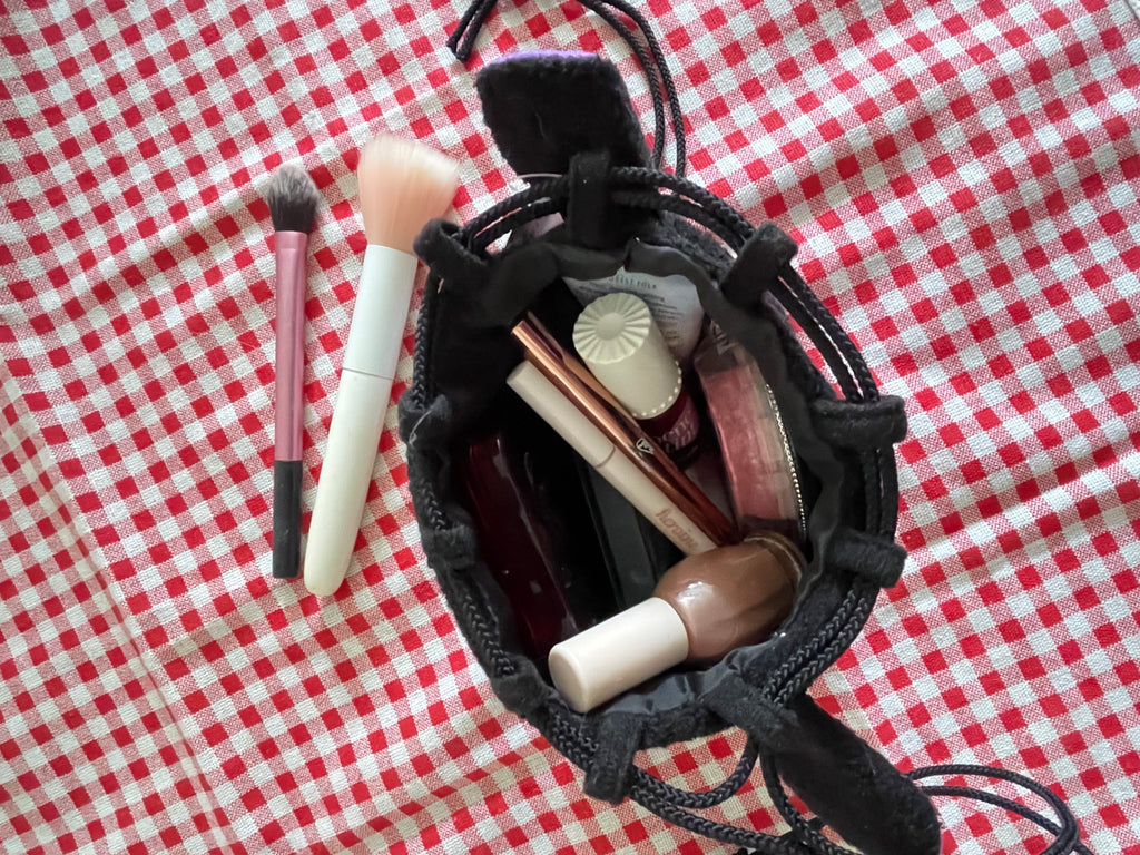 Kiki's Delivery Service Jiji Head-Shaped Drawstring Pouch | Studio Ghibli