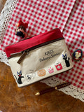 Kiki’s Delivery Service Dual-Compartment Makeup Pouch | Studio Ghibli