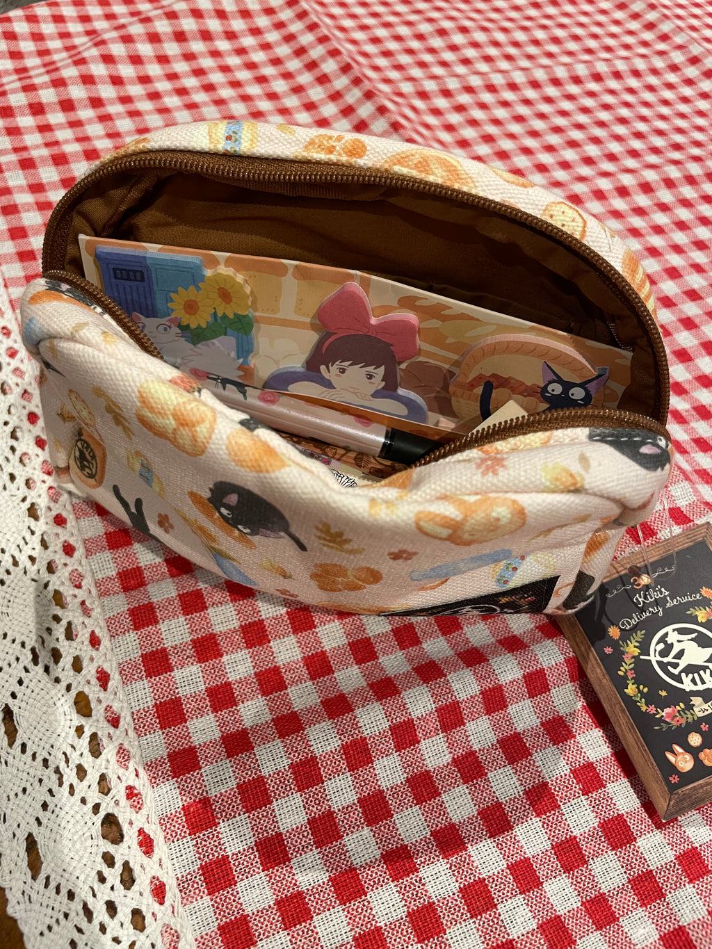 Kiki's Delivery Service 30th Anniversary Bakery Series Pouch  - Studio Ghibli