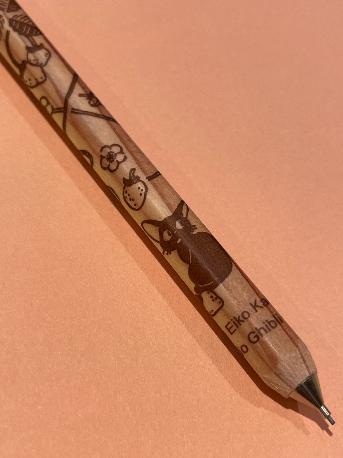 Kiki's Delivery Service Wooden Barrel Mechanical Pencil