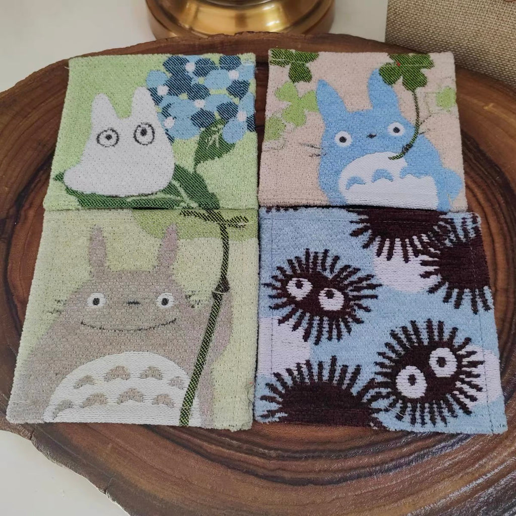 My Neighbor Totoro Woven Gobelin Coaster Set B | Studio Ghibli