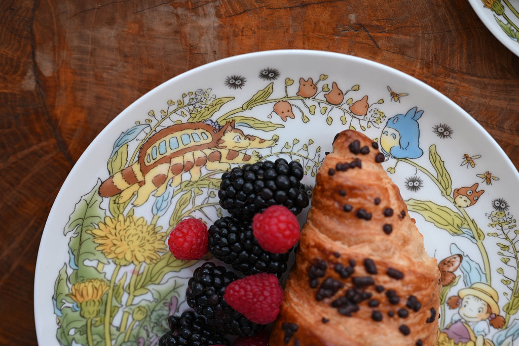 Studio Ghibli My Neighbor Totoro Plate - Dandelion