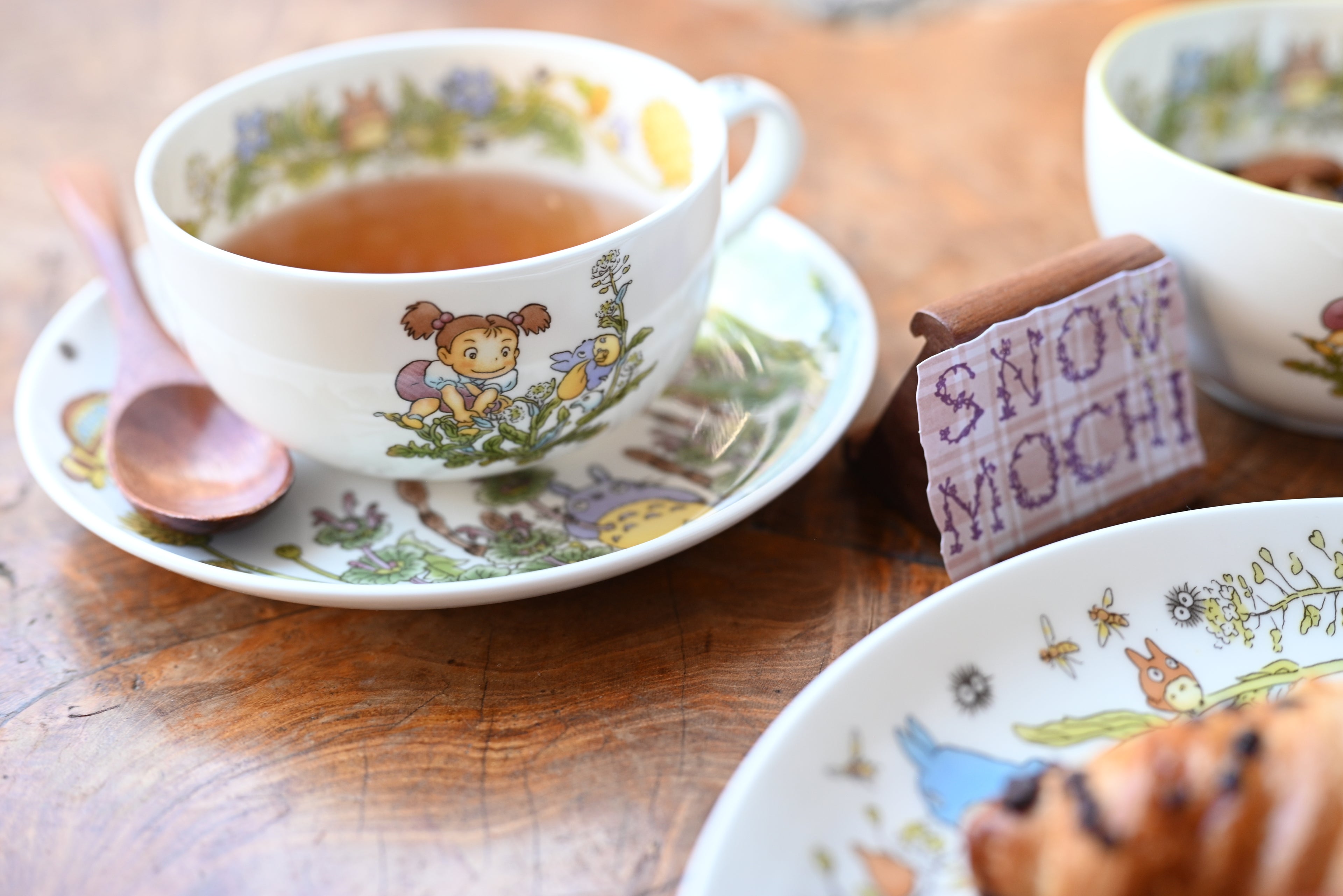 Studio Ghibli My Neighbor Totoro Teacup & Saucer - Dandelion