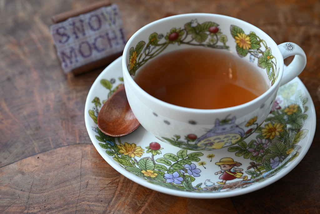 Studio Ghibli My Neighbor Totoro Teacup & Saucer - Strawberry