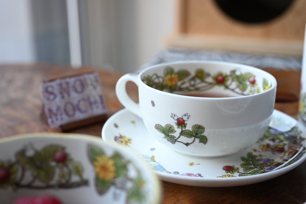 Studio Ghibli My Neighbor Totoro Teacup & Saucer - Strawberry