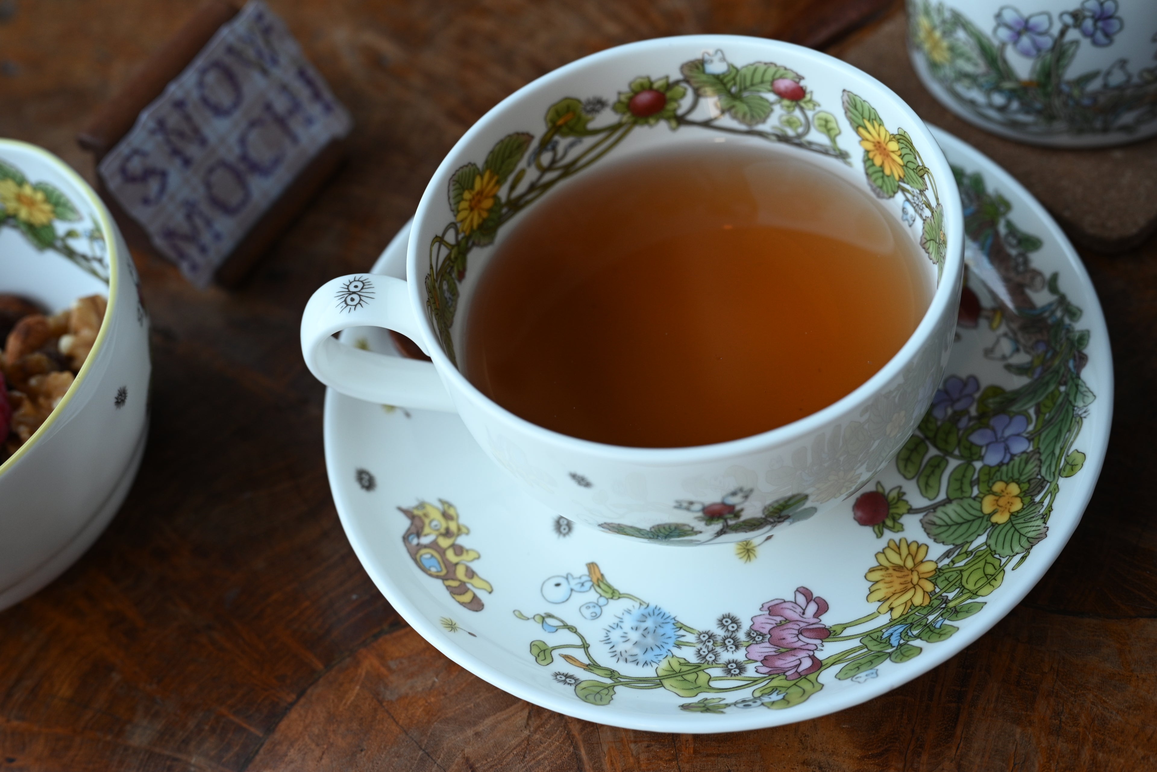 Studio Ghibli My Neighbor Totoro Teacup & Saucer - Strawberry