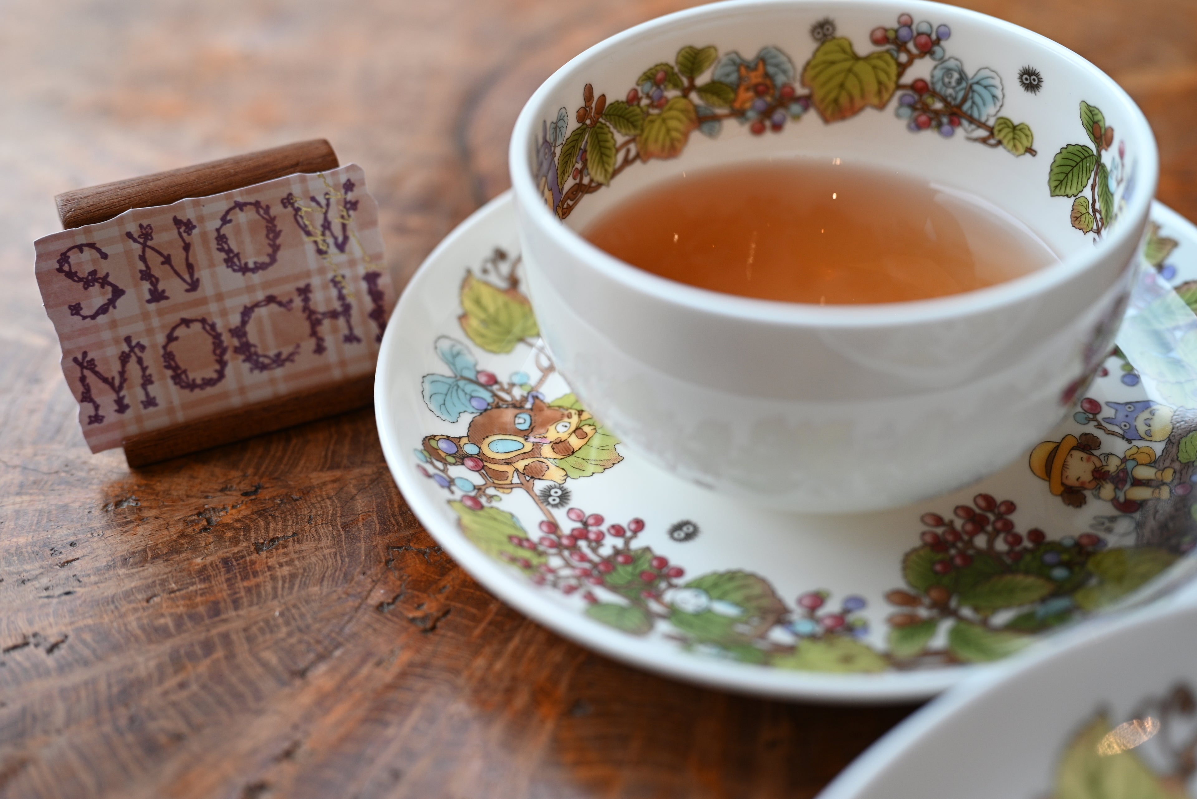 Studio Ghibli My Neighbor Totoro Teacup & Saucer - Viburnum