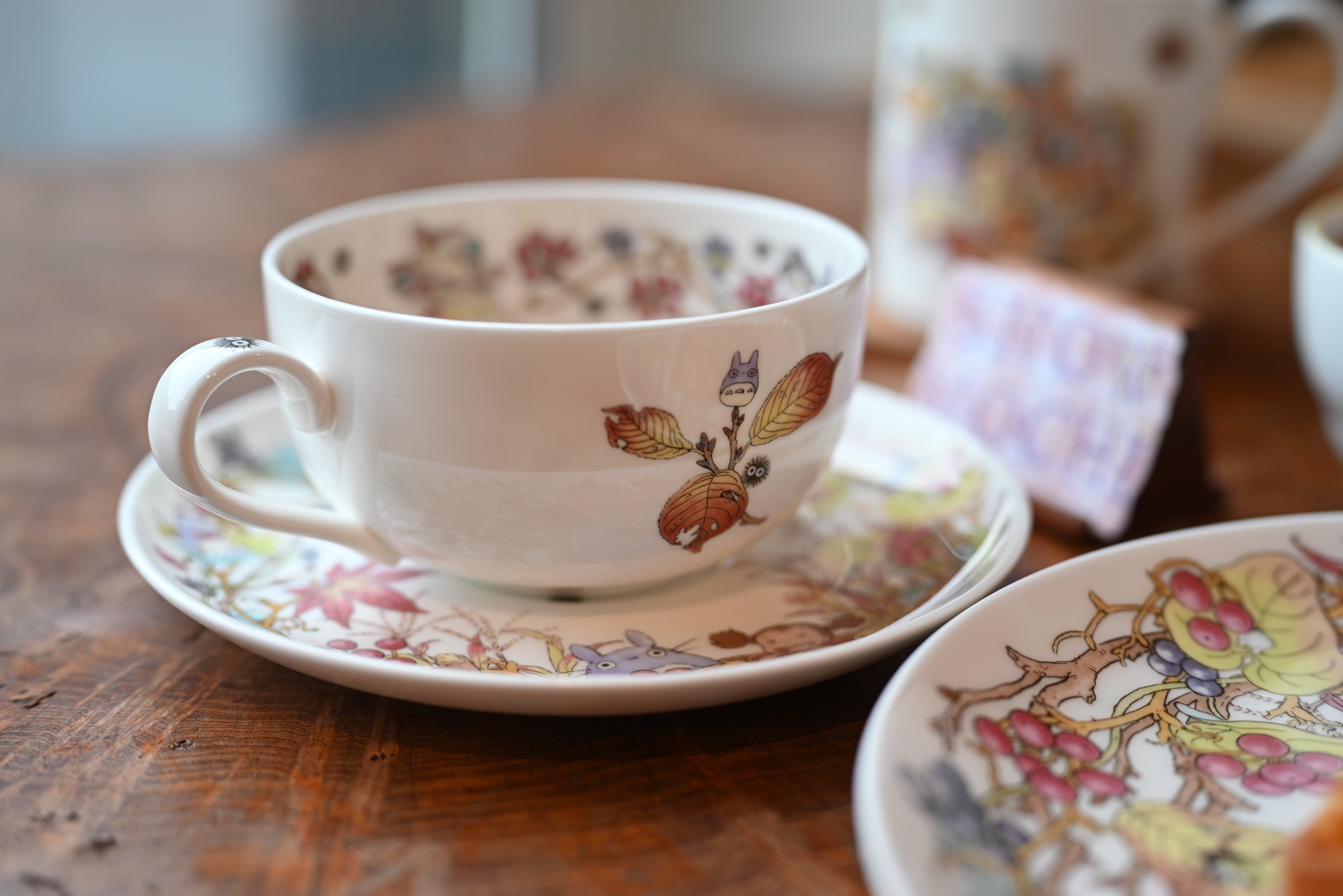 Studio Ghibli My Neighbor Totoro Teacup & Saucer - Greenbrier