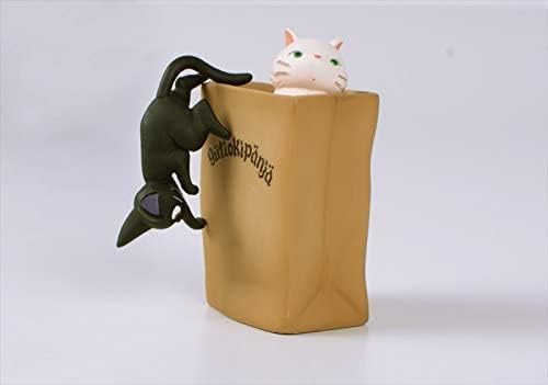 Ensky Kiki's Delivery Service Jiji  Nosechara Stacking Figures｜Studio Ghibli