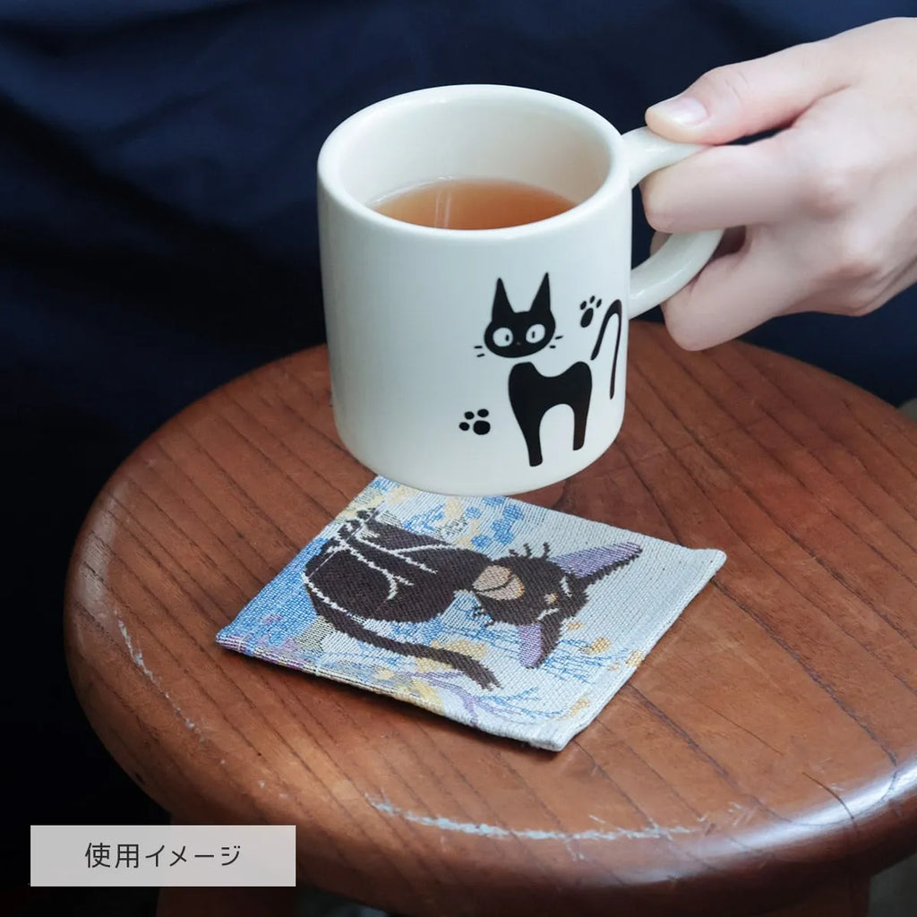 Kiki's Delivery Service Woven Gobelin Coaster | Studio Ghibli