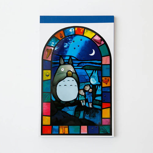 Ghibli Museum Exclusive - Stained Glass Memo Pad – My Neighbor Totoro