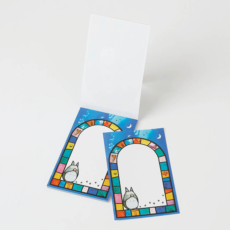 Ghibli Museum Exclusive - Stained Glass Memo Pad – My Neighbor Totoro