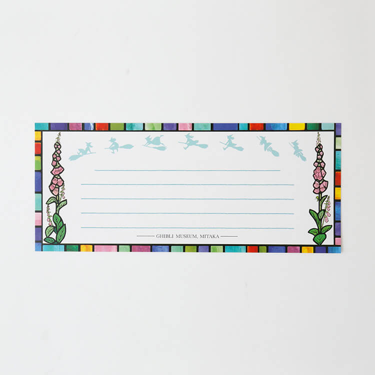 Ghibli Museum Exclusive Stained Glass Memo Pad – Kiki's Delivery Service