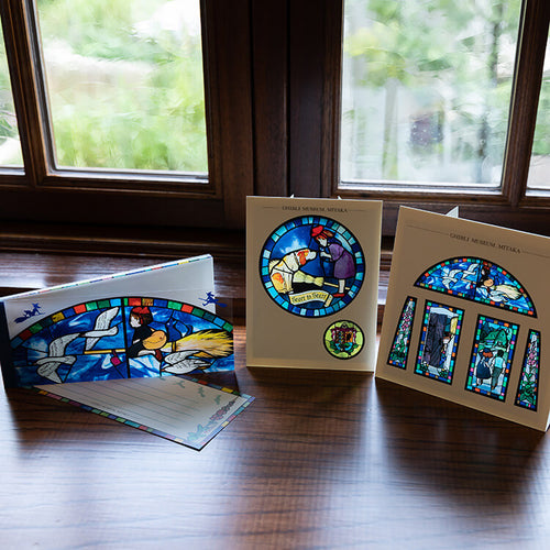 Ghibli Museum Exclusive Stained Glass Memo Pad – Kiki's Delivery Service