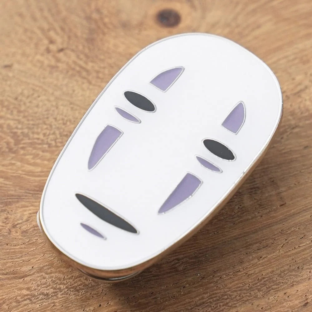 Spirited Away No Face Kaonashi Metal Brooch/ Pin Badge SP-05 | Studio Ghibli