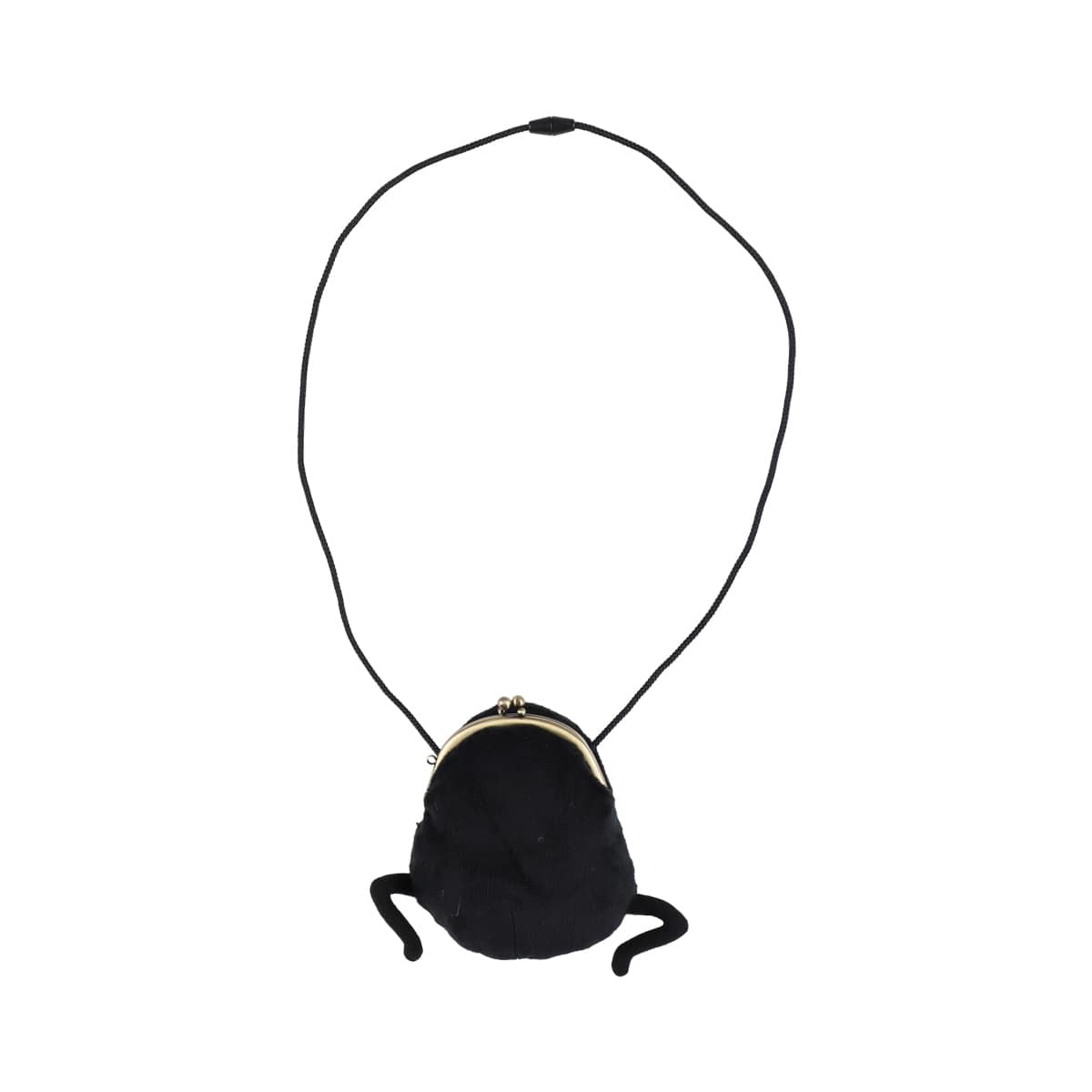 Spirited Away No-Face Plush Kiss-Lock Pouch / Crossby Bag