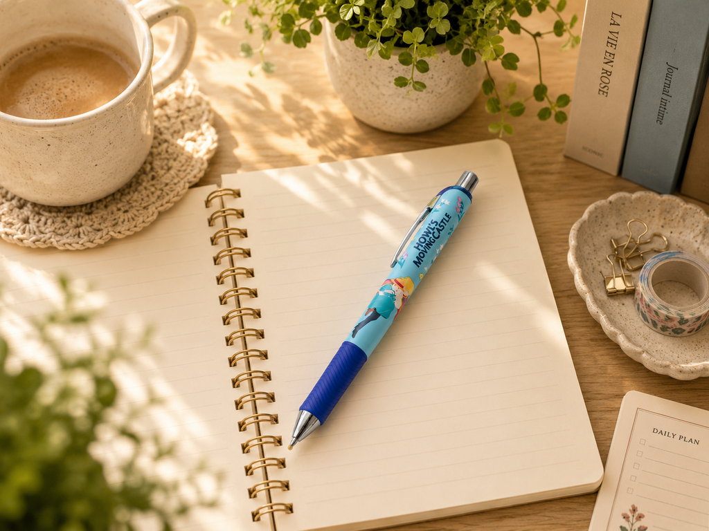 Howl's Moving Castle&nbsp;× Pentel EnerGel 0.7mm Gel Ballpoint Pen | Studio Ghibli