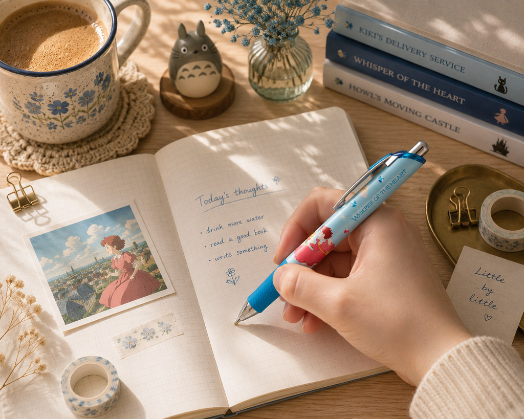 Whisper of the Heart × Pentel EnerGel 0.7mm Gel Ballpoint Pen | Studio Ghibli