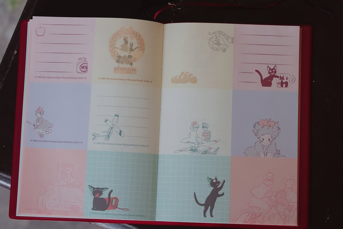 Kiki's Delivery Service 2026 B6 Planner Diary | Studio Ghibli Schedule Book