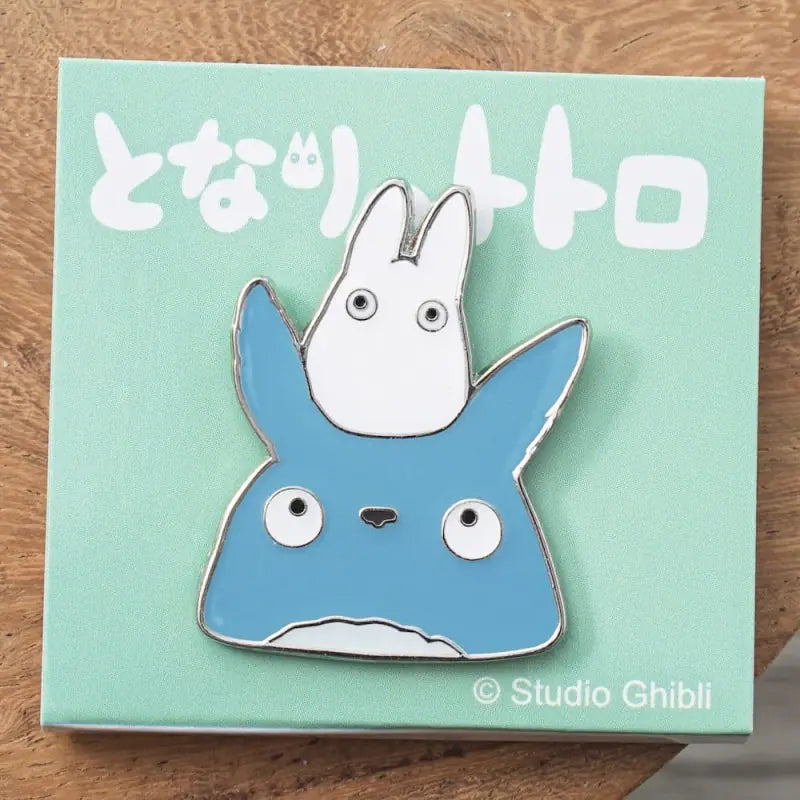 My Neighbour Totoro - Medium & Small Totoro Metal Brooch/ Pin Badge SP-02 | Studio Ghibli