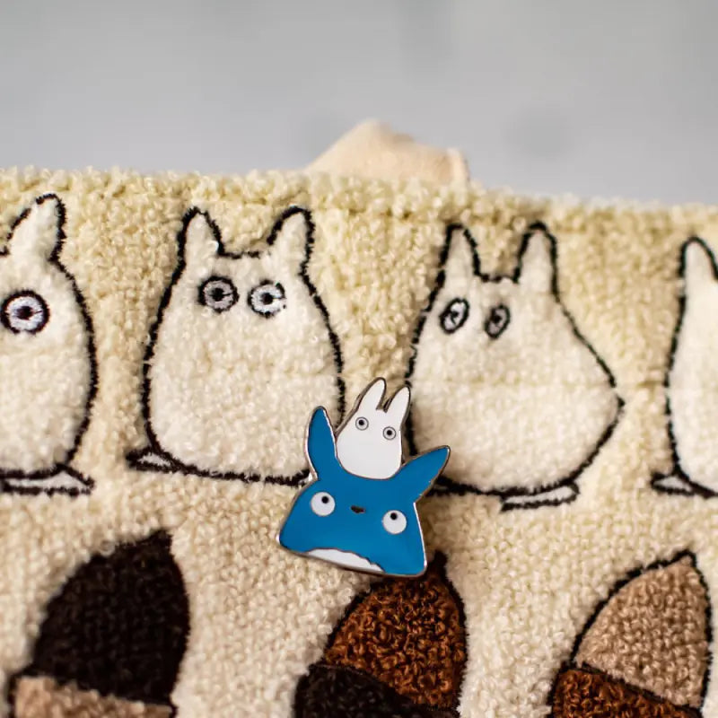 My Neighbour Totoro - Medium & Small Totoro Metal Brooch/ Pin Badge SP-02 | Studio Ghibli