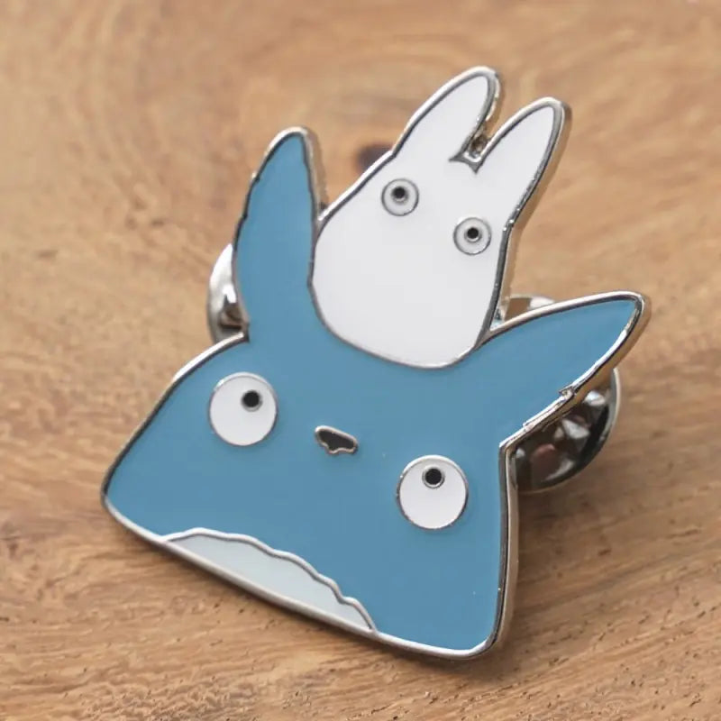 My Neighbour Totoro - Medium & Small Totoro Metal Brooch/ Pin Badge SP-02 | Studio Ghibli