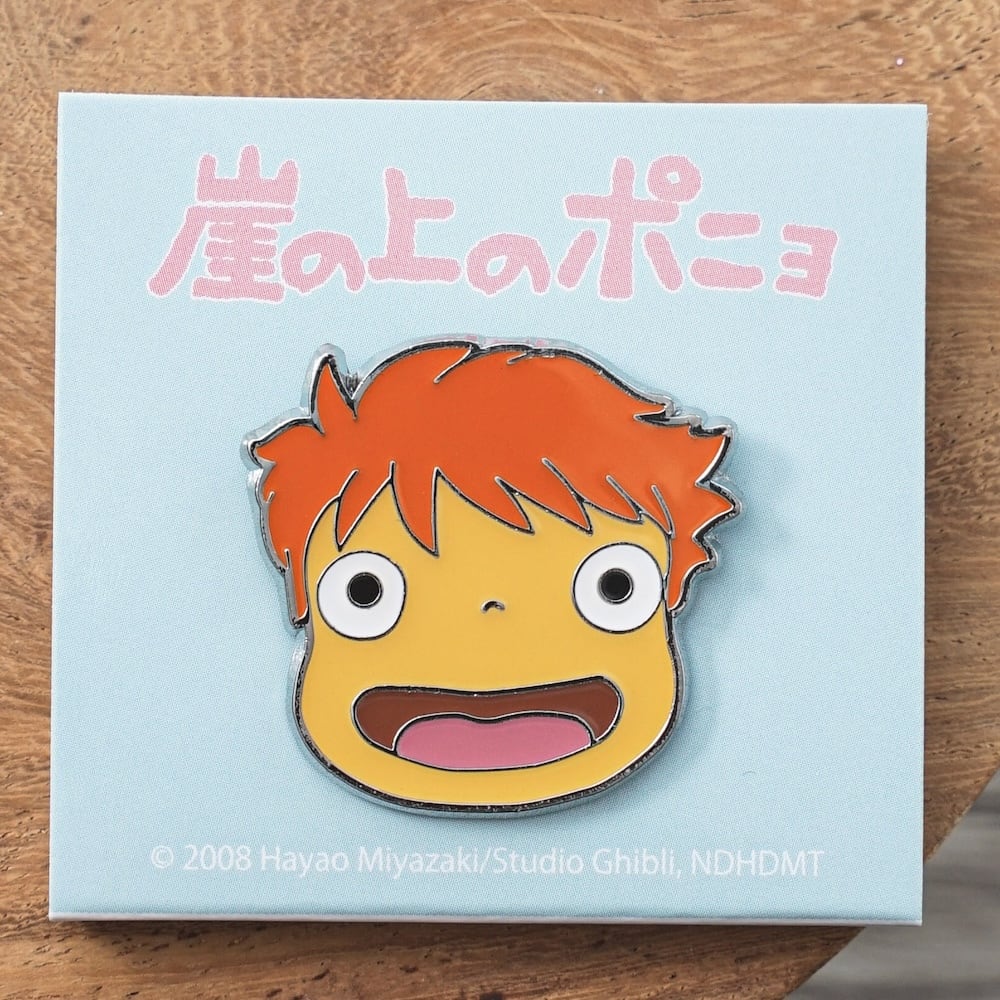 Ponyo on the Cliff Pin Badge Metal Brooch/ Pin Badge SP-08 | Studio Ghibli