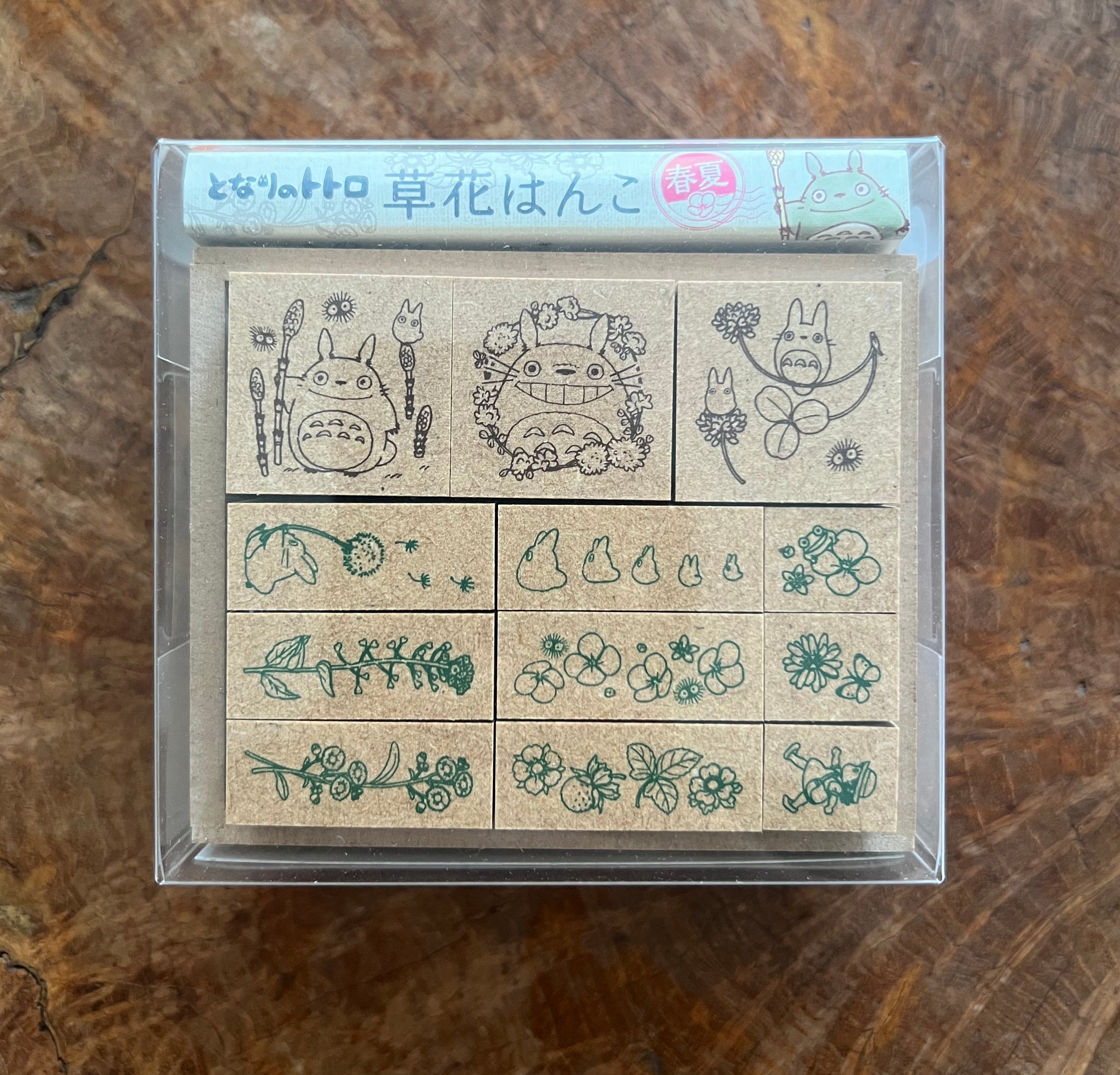 My Neighbor Totoro Rubber Stamp Set | Spring & Summer | Studio Ghibli