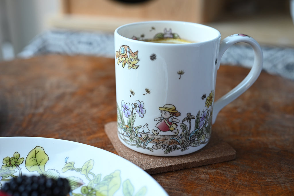 My Neighbor Totoro Bone China Mug | Strawberries
