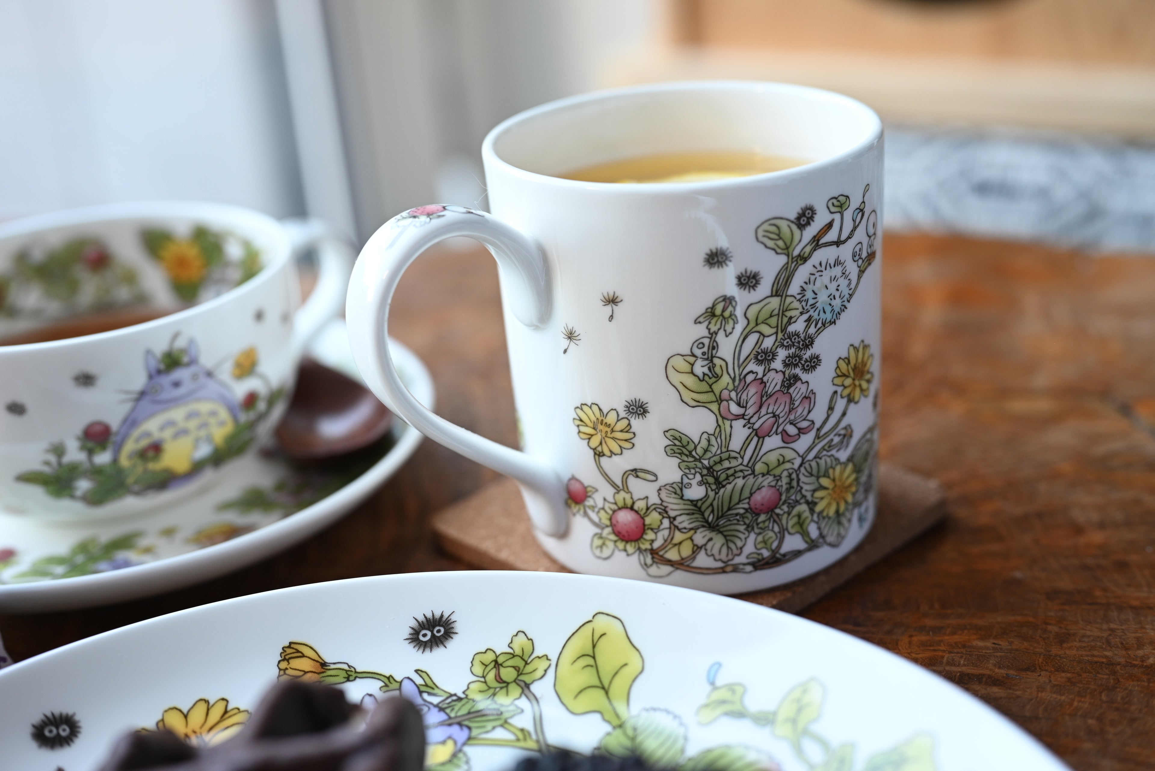 My Neighbor Totoro Bone China Mug | Strawberries