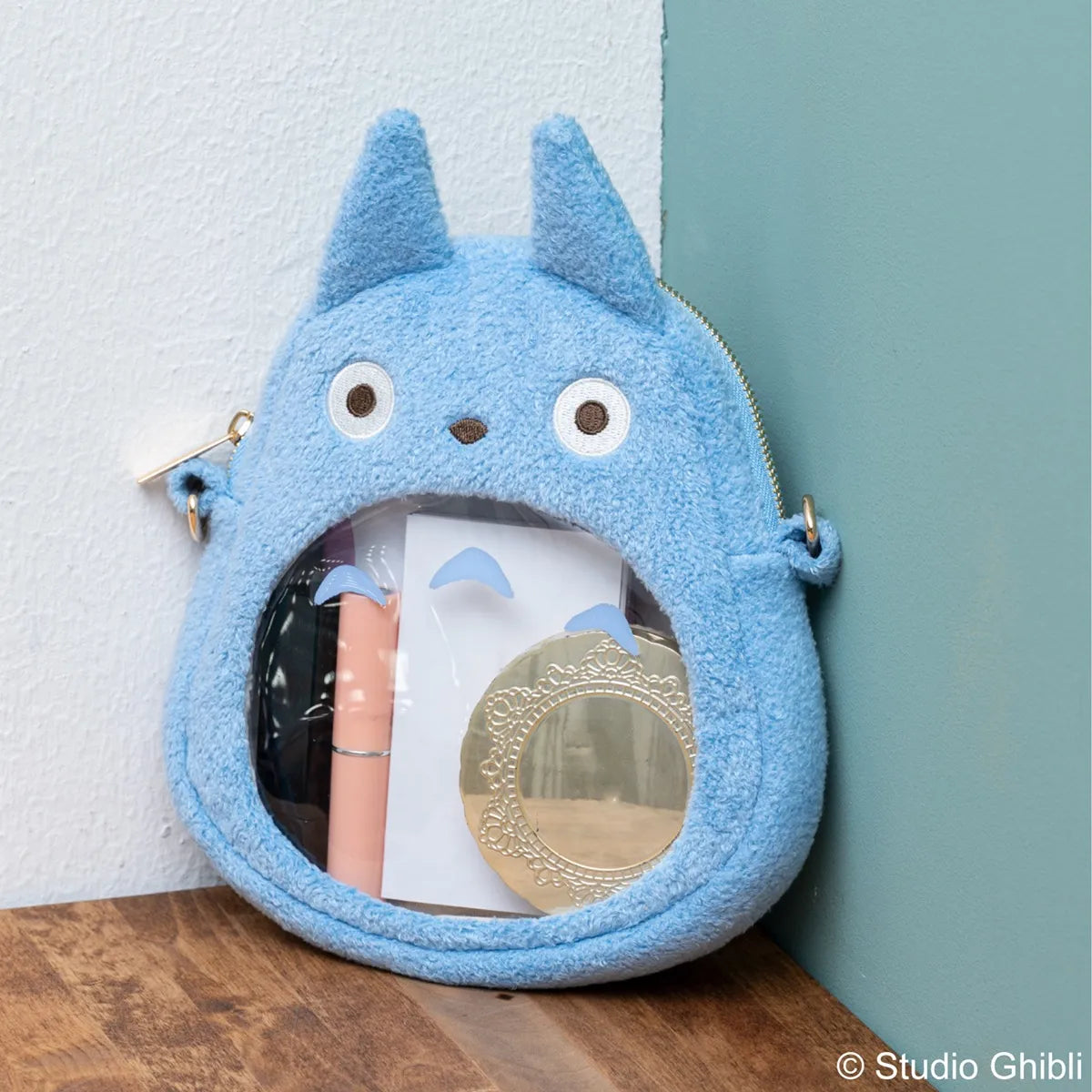 Studio Ghibli My Neighbor Totoro Outing Pochette / Pouch - Blue Totoro