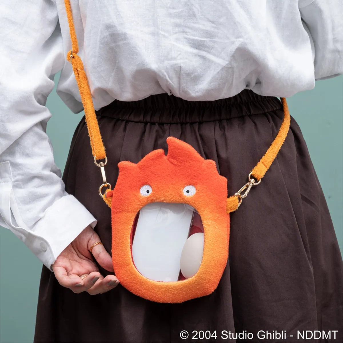 Studio Ghibli Howl's Moving Castle Outing Pochette / Pouch - Calcifer