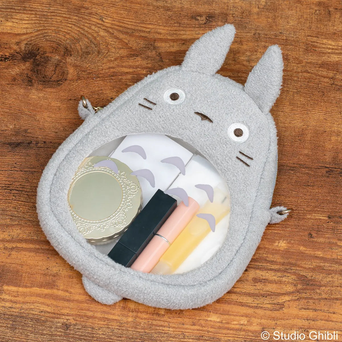 Studio Ghibli My Neighbor Totoro Outing Pochette / Pouch - Grey Totoro