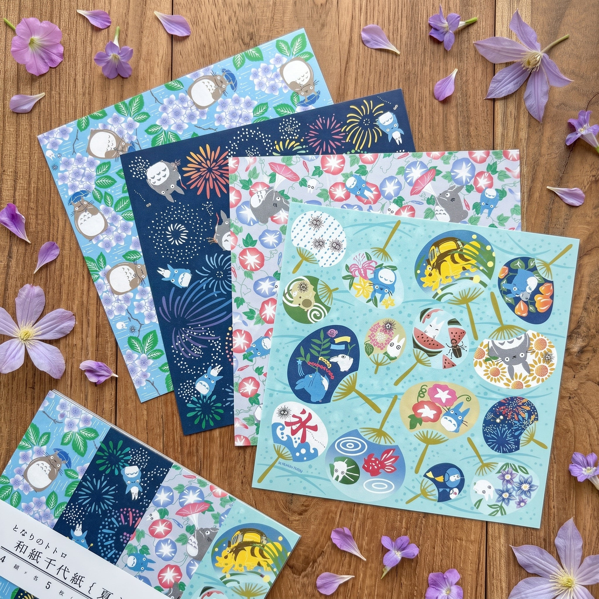 My Neighbor Totoro Washi Chiyogami Paper | Origami Paper  – Summer