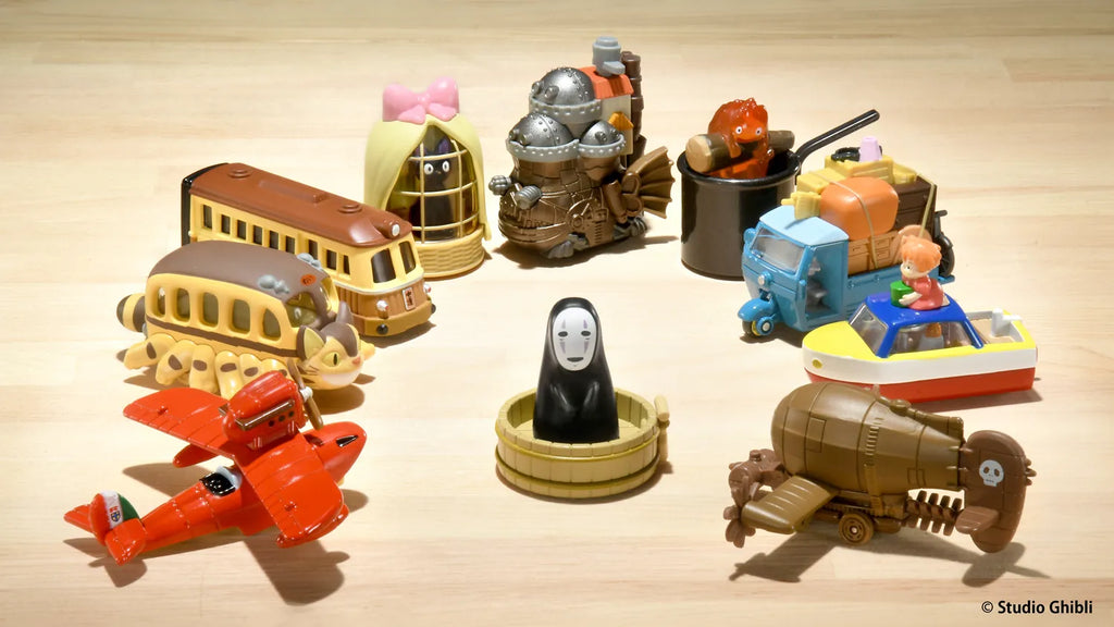 Howl's Moving Castle Calcifer Toy Car| Dream Tomica Studio Ghibli Collection