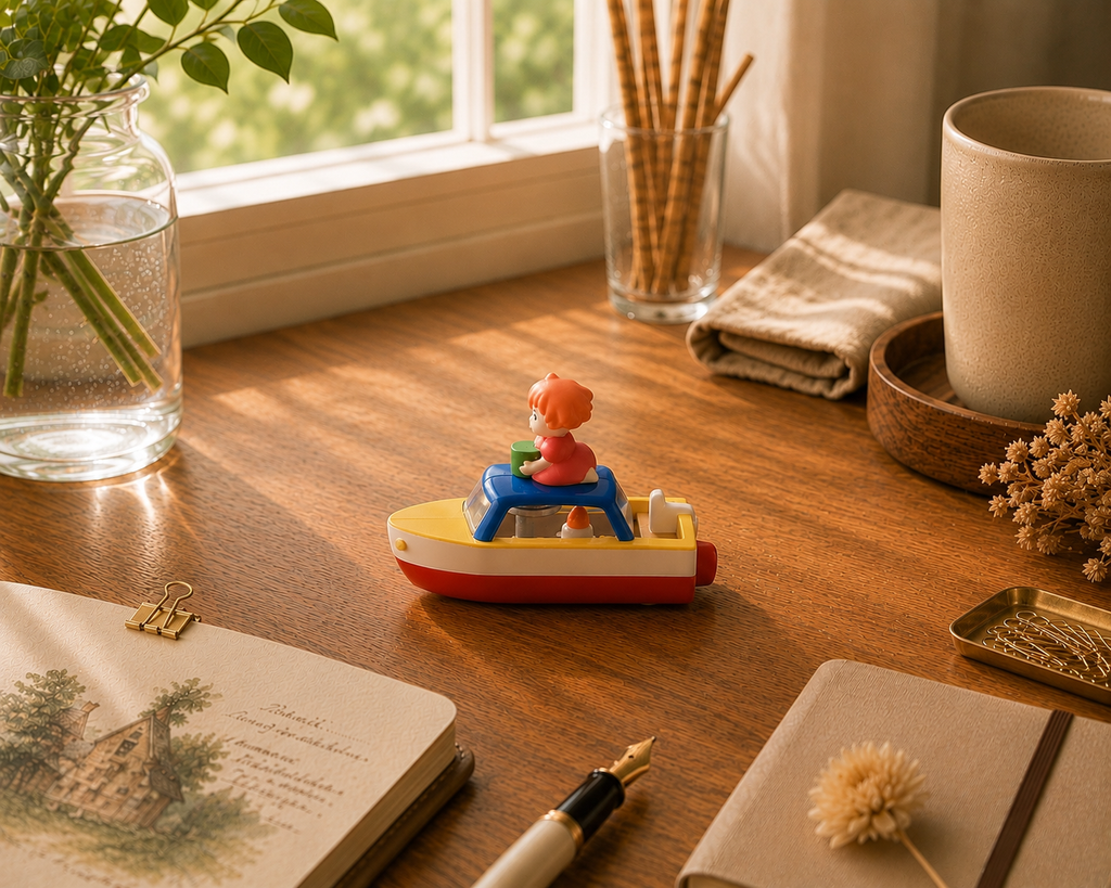 Ponyo Sosuke's Boat Toy Boat | Dream Tomica Studio Ghibli Collection