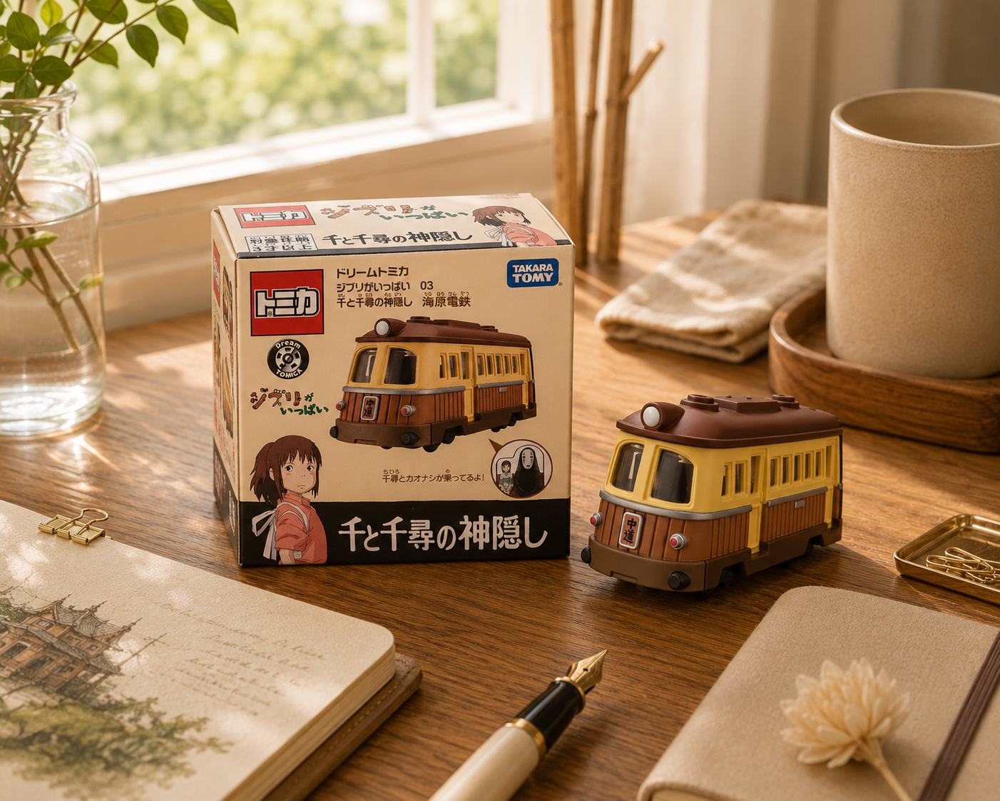 Spirited Away Sea Railway Toy Train | Dream Tomica Studio Ghibli Collection