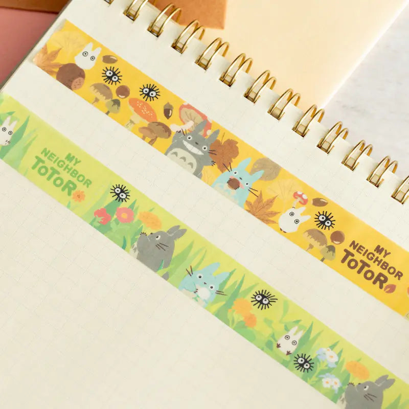 My Neighbor Totoro Washi Tape/ Masking Tape Twin Set - Acorn Forest | Studio Ghibli