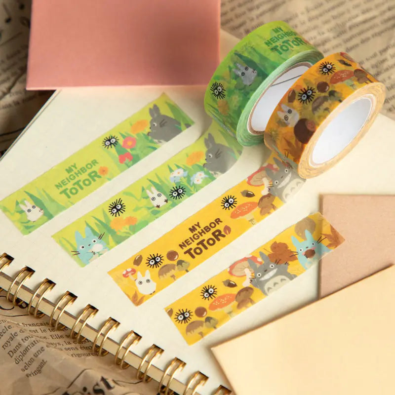 My Neighbor Totoro Washi Tape/ Masking Tape Twin Set - Acorn Forest | Studio Ghibli